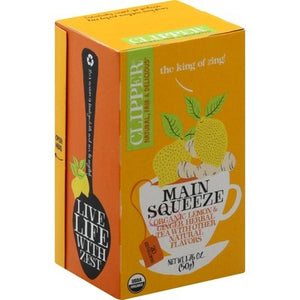 Clipper Lemon & Ginger 6/20 Bag [UNFI #41443]