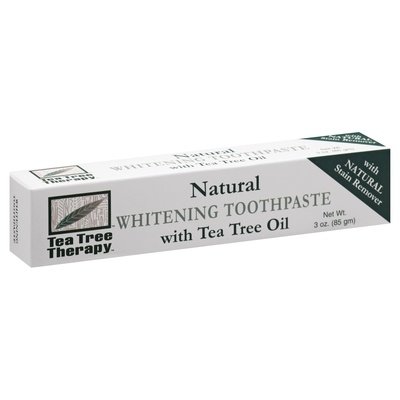 Tea Tree Therapy Natural Whitening Toothpaste 3 Oz [UNFI #74407] T