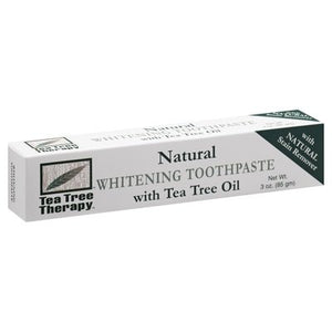 Tea Tree Therapy Natural Whitening Toothpaste 3 Oz [UNFI #74407] T