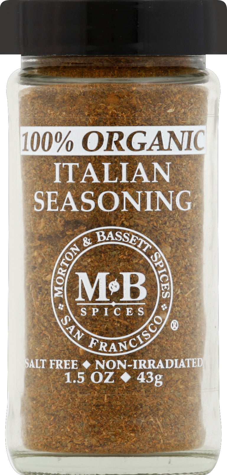 Morton & Bassett Italian Seasoning 3/1.5 Oz [UNFI #72092]
