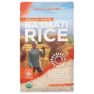 Lotus Foods White Basmati 6/30 Oz [UNFI #33473]