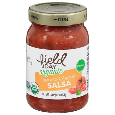Field Day Tomato Cilantro Medium 12/16 Oz [UNFI #21634]