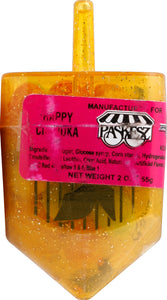 Paskesz Square Filled Dreidel 24/2 Oz [UNFI #26221]