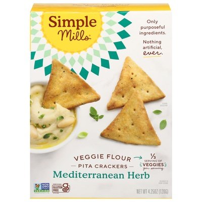 Simple Mills Mediterranean Herb 6/4.25 Oz [UNFI #87605]