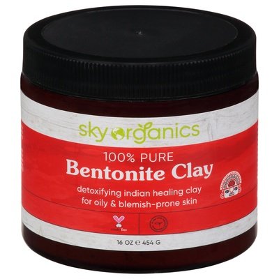 Sky Organics Bentonite Clay Detoxifying 16 Oz [UNFI #47004] T