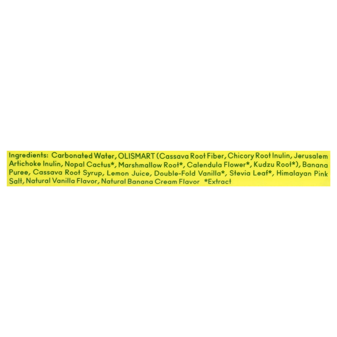Olipop Banana Cream Soda 12/12 Oz [UNFI #01861] T