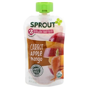 Sprout Carrot Apple And Mango 12/3.5 Oz [UNFI #69547]