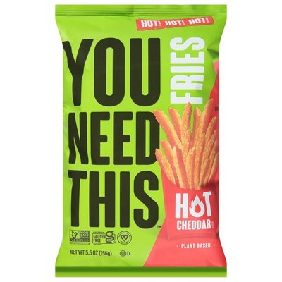 You Need This Cheddar Hot Fries 6/5.5 Oz [UNFI #73989]