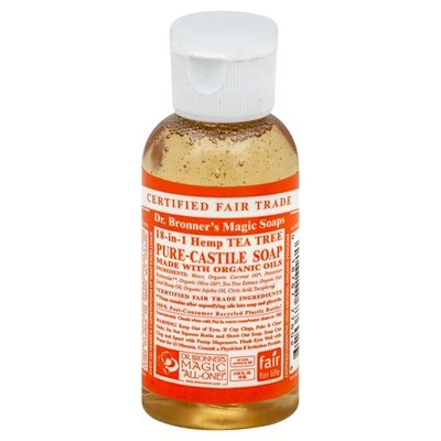 Dr. Bronners Liquid Soap Tea Tree 2 Oz [UNFI #55990] T