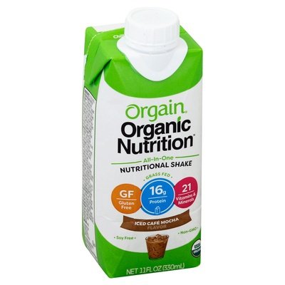 Orgain Iced Cafe Mocha 3/4/11 Oz [UNFI #86770]