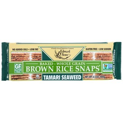 Edward & Sons Tamari Seaweed 12/3.5 Oz [UNFI #36163]