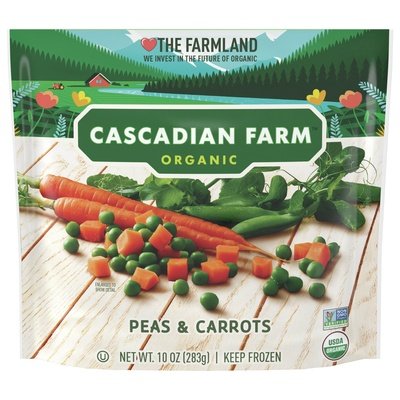 Cascadian Farm Peas & Carrots 12/10 Oz [UNFI #76015]