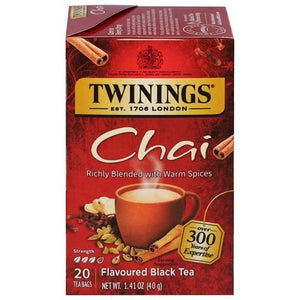 Twinings Chai 6/20 Bag [UNFI #82953]
