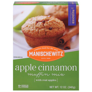 Manischewitz Muffin Mix Apple Cinnamon 12/12 Oz [UNFI #79241]