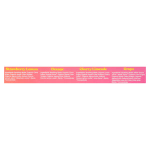 Poppi 4 Flavor Variety Pack 3/8/12 Oz [UNFI #67790] T