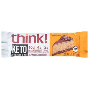 Think Chocolate Peanut Butter Pie 10/1.41Oz [UNFI #39725]