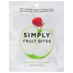 Simply Gum Sour Apple & Cherry 8/1.8 OZ [UNFI #87433]