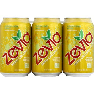 Zevia Lemon Lime Twist 4/6/12 Oz [UNFI #08361] T