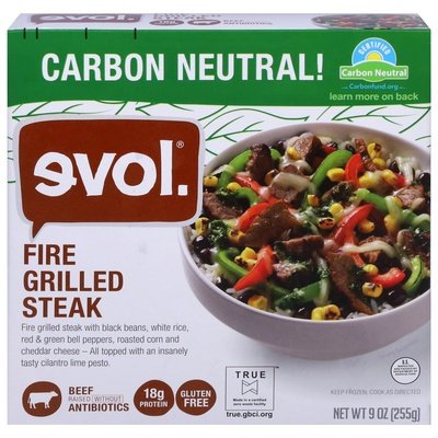 Evol Foods Fire Grilled Steak 8/9 Oz [UNFI #70529]
