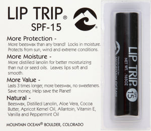 Mountain Ocean Lip Trip SPF 15 12/.165 OZ [UNFI #29119] T
