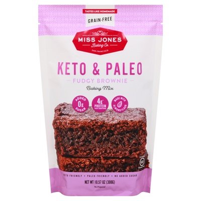 Miss Jones Baking Co Brownie Mix Keto 6/10.57 Oz [UNFI #95383]