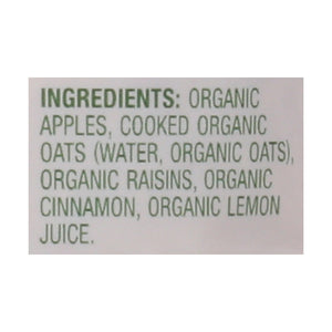 Sprout Apple Oatmeal Raisin With Cinnamon 12/3.5 Oz [UNFI #69553]