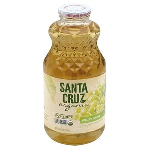 Santa Cruz Organic White Grape 6/32 Oz [UNFI #69631]