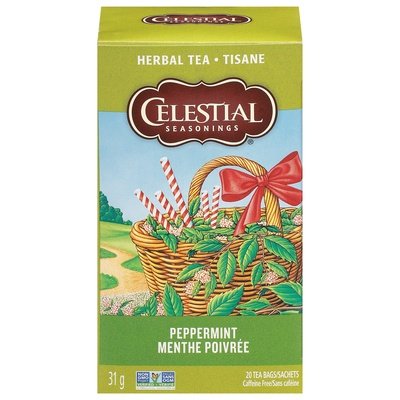 Celestial Seasonings Peppermint 6/20 Bag [UNFI #63483]