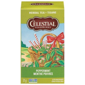 Celestial Seasonings Peppermint 6/20 Bag [UNFI #63483]