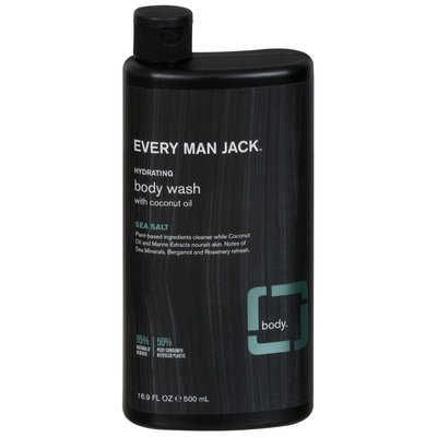 Every Man Jack Sea Salt Body Wash 16.9 Oz [UNFI #14009] T