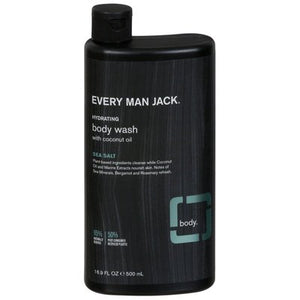 Every Man Jack Sea Salt Body Wash 16.9 Oz [UNFI #14009] T