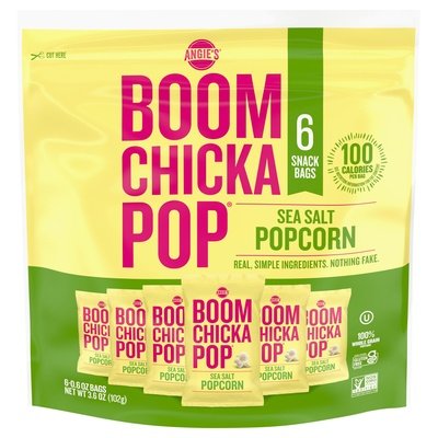 Angies Boomchickapop Sea Salt Mlti Pk 4/6/.6 Oz [UNFI #16761]