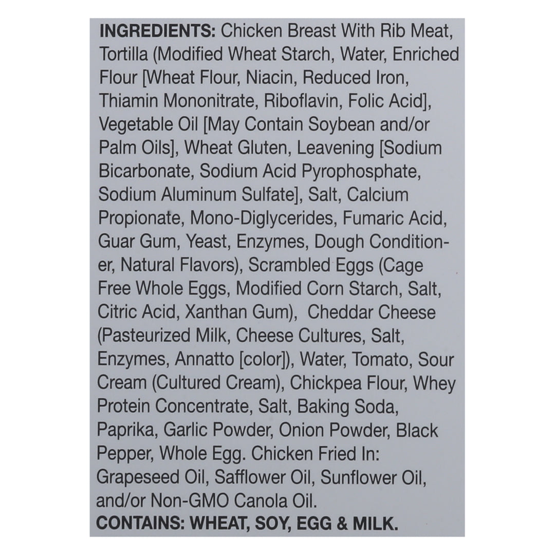 Real Good Foods Fried Chicken & Cheese 6/13.5 Oz [UNFI #63535]