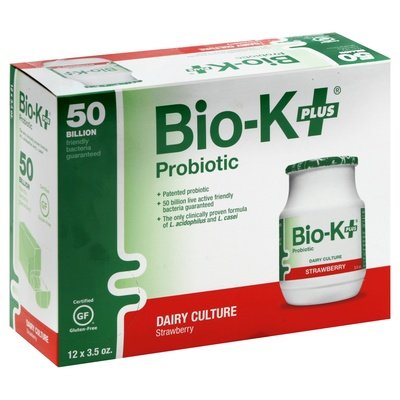 Bio-K Plus Strawberry 2/12/3.5Oz [UNFI #75952] T