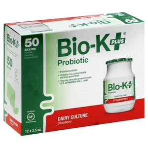 Bio-K Plus Strawberry 2/12/3.5Oz [UNFI #75952] T