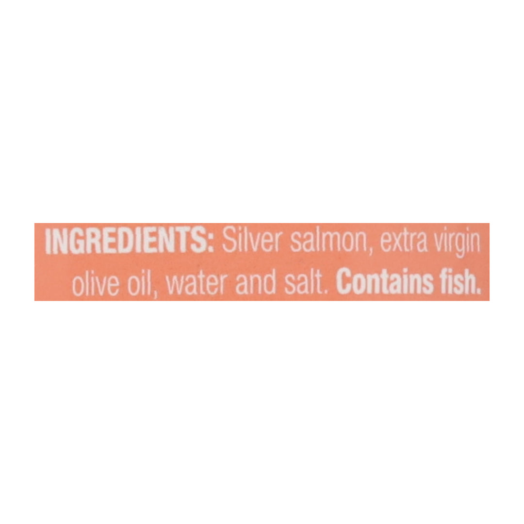 Tonnino Silver Salmon Fillets In Evoo 6/6.3 Oz [UNFI #43997]