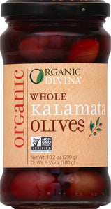 Divina Kalamata Olives Og2 6/6.35 OZ [UNFI #38490]