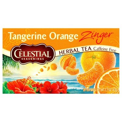 Celestial Seasonings Tangerine Orange Zinger 6/20 Bag [UNFI #63490]