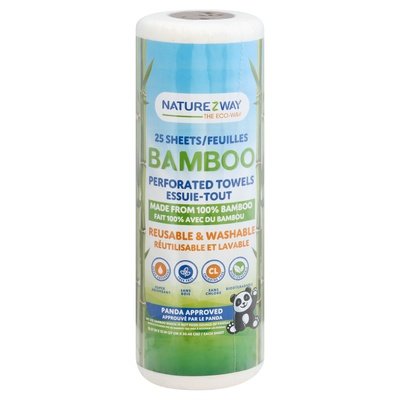 Naturezway Bamboo Perforated Towels 12/1 Ct [UNFI #60603] T