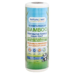 Naturezway Bamboo Perforated Towels 12/1 Ct [UNFI #60603] T