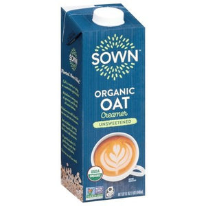 Sown Oat Creamer Unsweetened 6/32 Oz [UNFI #76340]