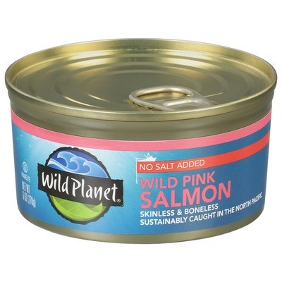 Wild Planet Wild Alaska Pink Salmon Nsa 12/6 Oz [UNFI #82971]