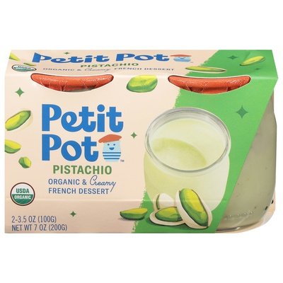 Petit Pot Pistachio Pudding,2Pk 4/8 Oz [UNFI #70531]