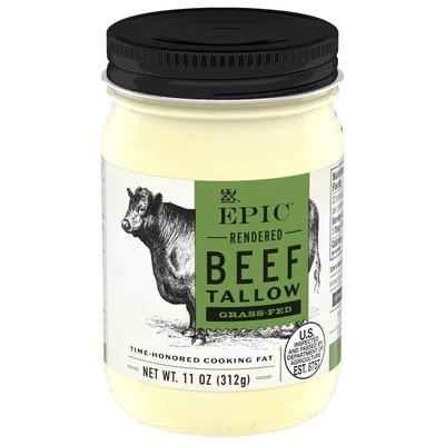 Epic Grass Fed Beef Tallow 6/11 Oz [UNFI #49895]