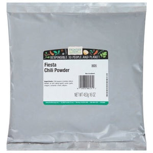 Frontier Nat Prod Co-op Chili Powder Fiesta 1 Lb [UNFI #34175]