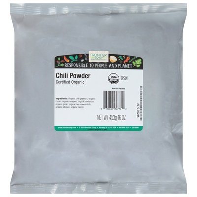 Frontier Nat Prod Co-op Chili Powder Blend 1 Lb [UNFI #28365]