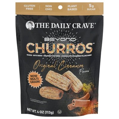 Dcrave Churros Orgl Cinm 6/4 OZ [UNFI #85589]