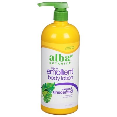 Alba Botanica Very Emollient Unscented Body 32 Oz [UNFI #56306] T