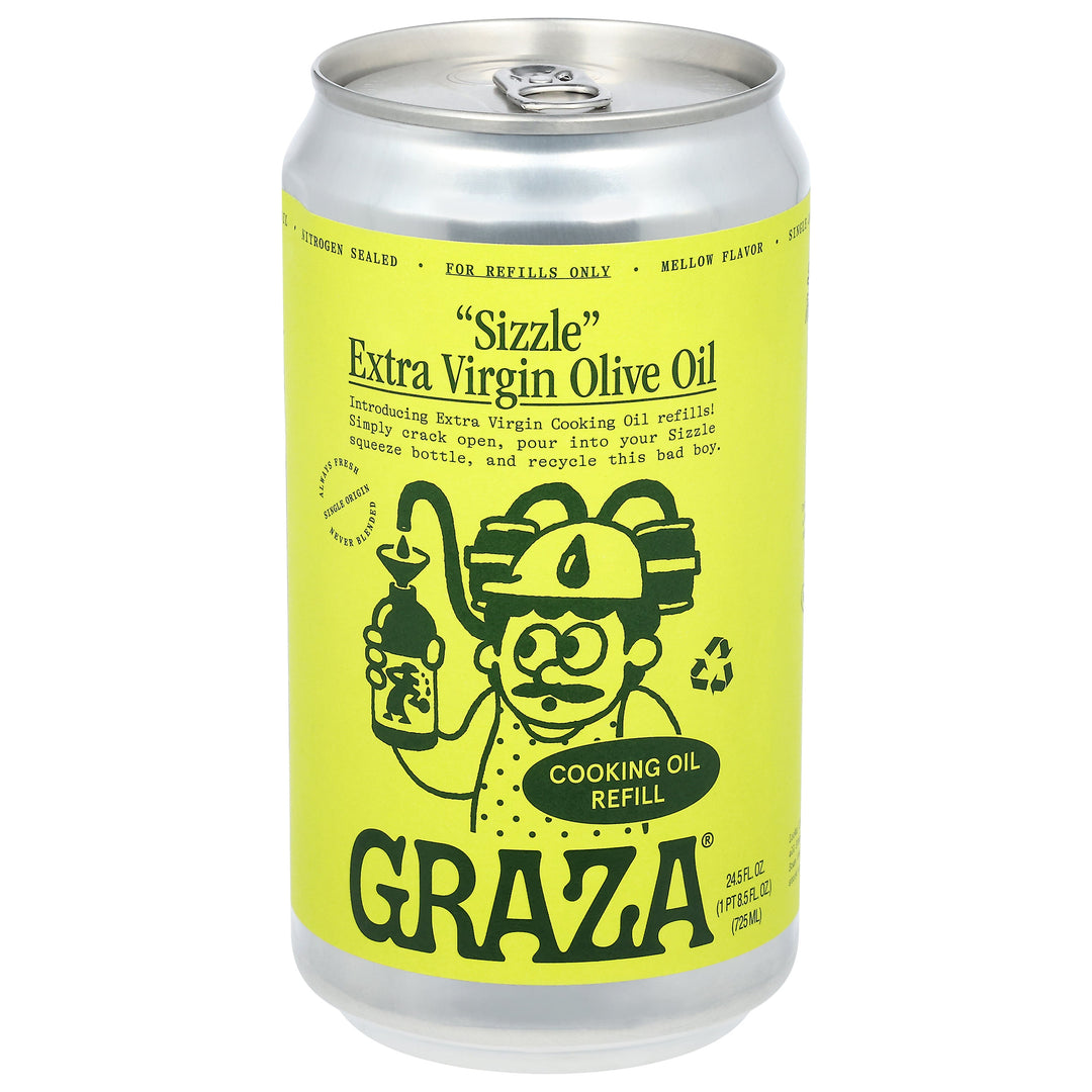 Graza EVOO Sizzle Cooking Refill 6/24.5 OZ [UNFI #16457]