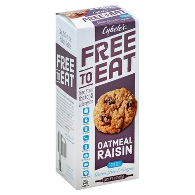 Cybeles Free To Eat Oatmeal Raisin 6/6 Oz [UNFI #80969]